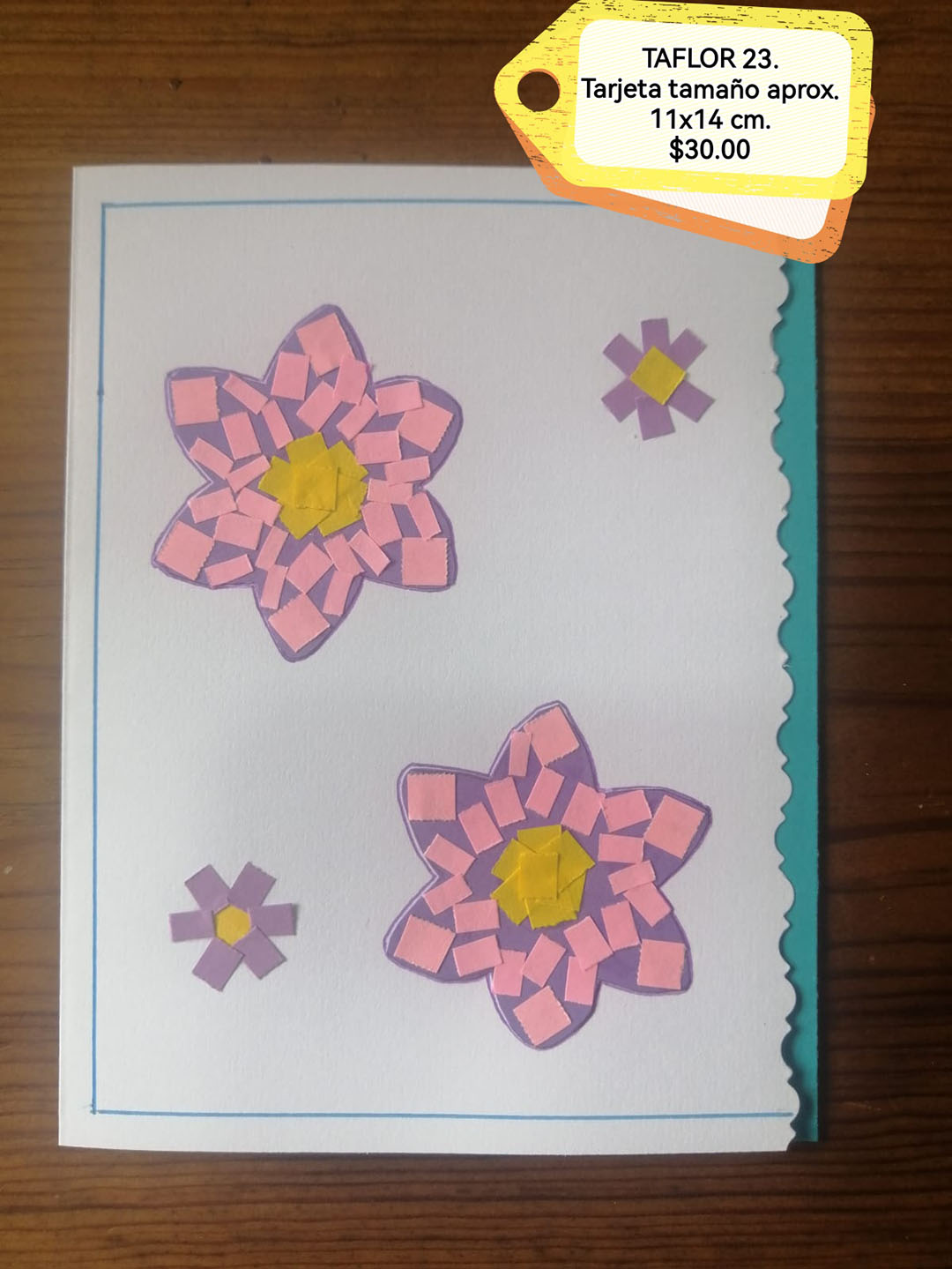 Tarjeta de flores
